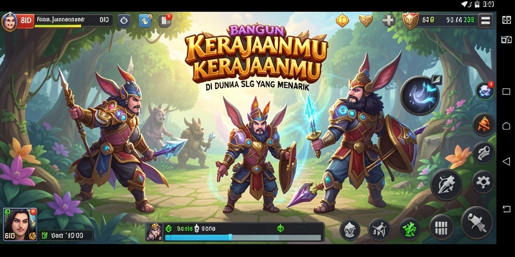 Gameplay seru dan interaktif di dunia <strong>8ID</strong> sebagai game SLG.