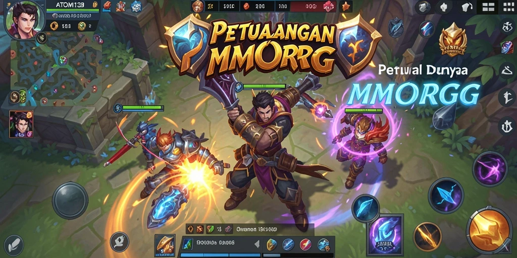 Gameplay seru di dunia fantasi ATOM138.