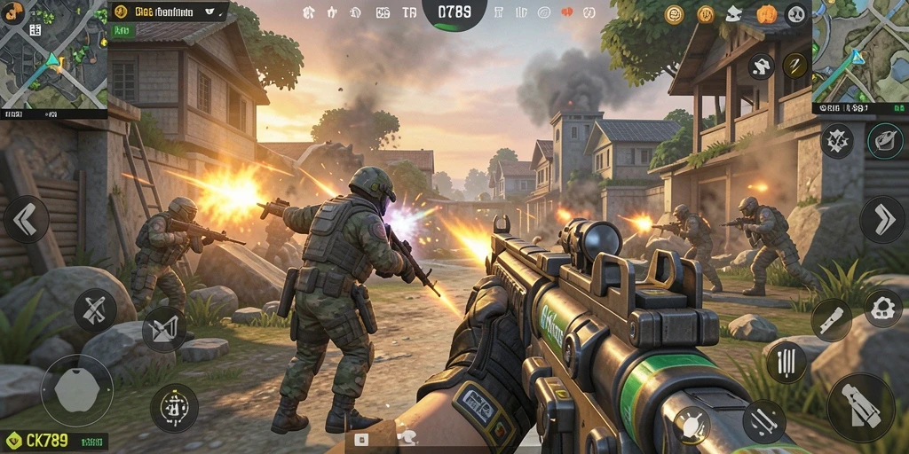 Gambaran gameplay seru dan menegangkan dari CK789.