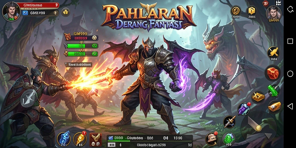Gameplay mendebarkan GIM999 menunjukkan pertempuran epik dan dunia yang luas.