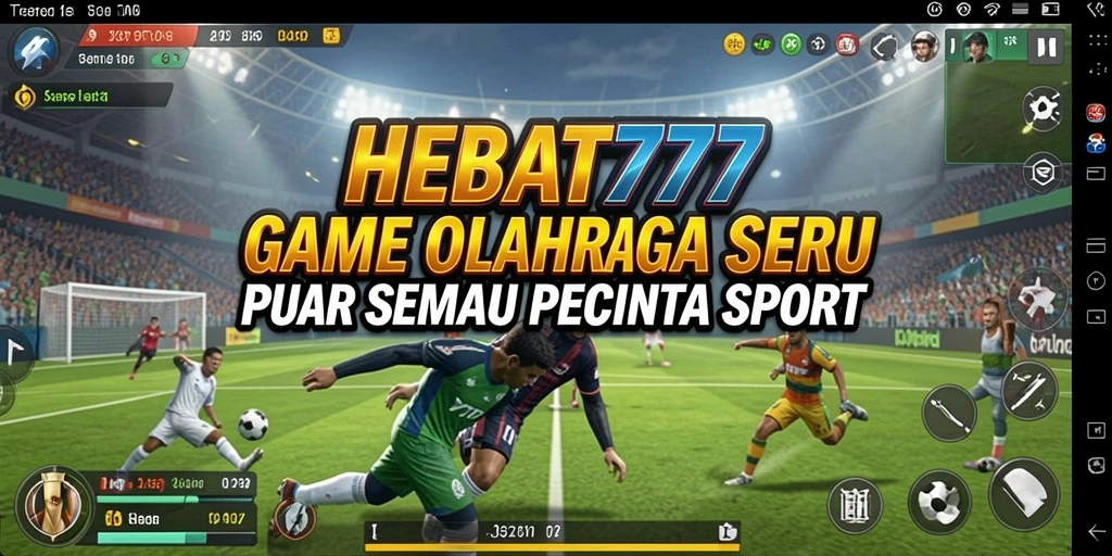 Tampilan aksi seru dalam HEBAT777 selama pertandingan olahraga.