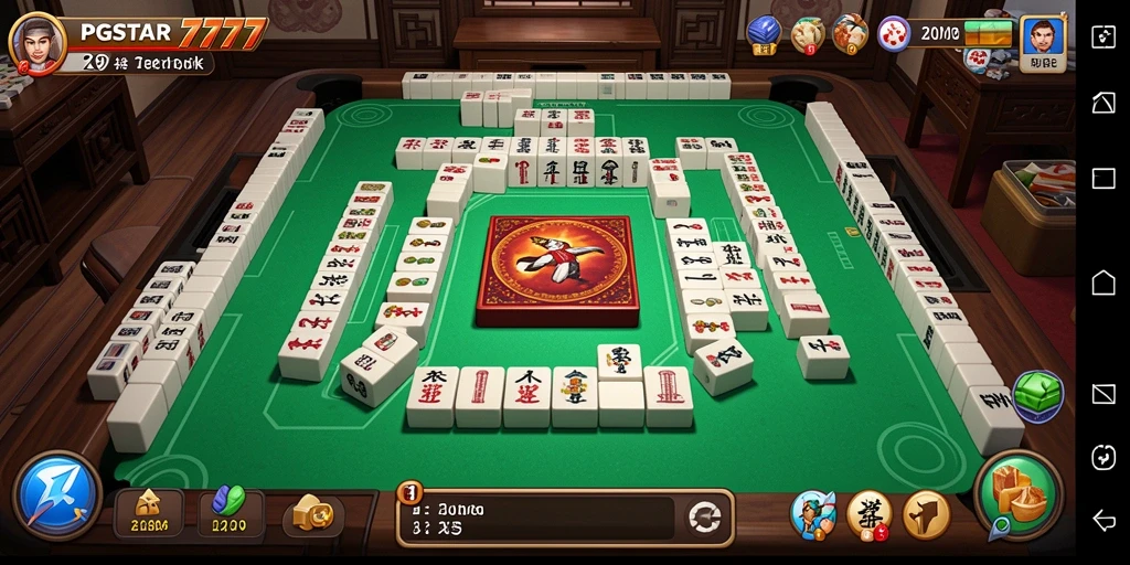 Screenshot gameplay PGSTAR777 yang seru dan penuh tantangan Mahjong.