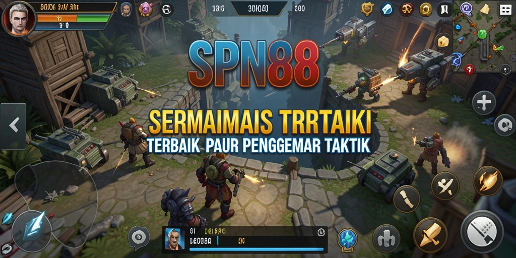 Tangkapan layar gameplay SPN88 yang menampilkan aksi strategi menegangkan.